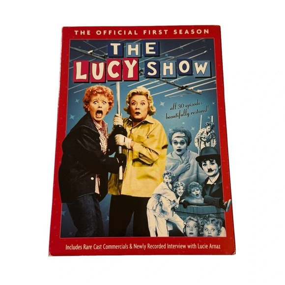 THE LUCY SHOW SEASON 1 New Sealed 4 DVD Set All 30 Episodes Restored 12hrs 53min - Picture 1 of 7